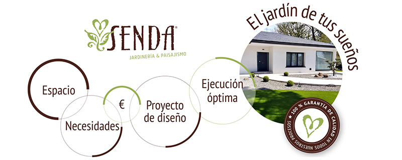 Proceso en proyectos de jardinería SENDA