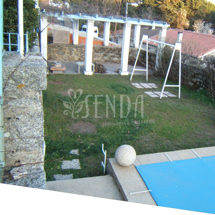 Jardineria chalet Villanueva
